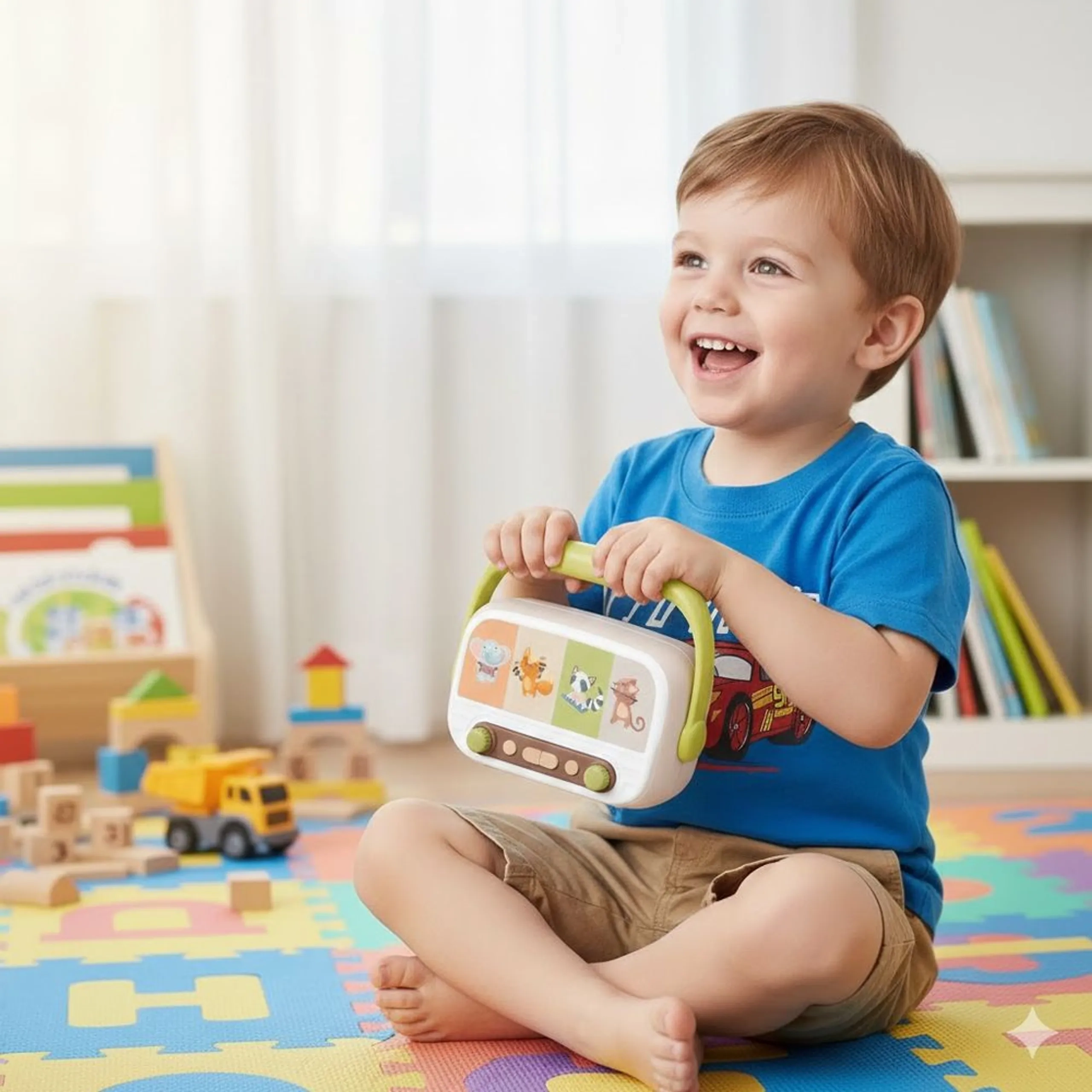 Cartoon Musical Toy - 12 months+