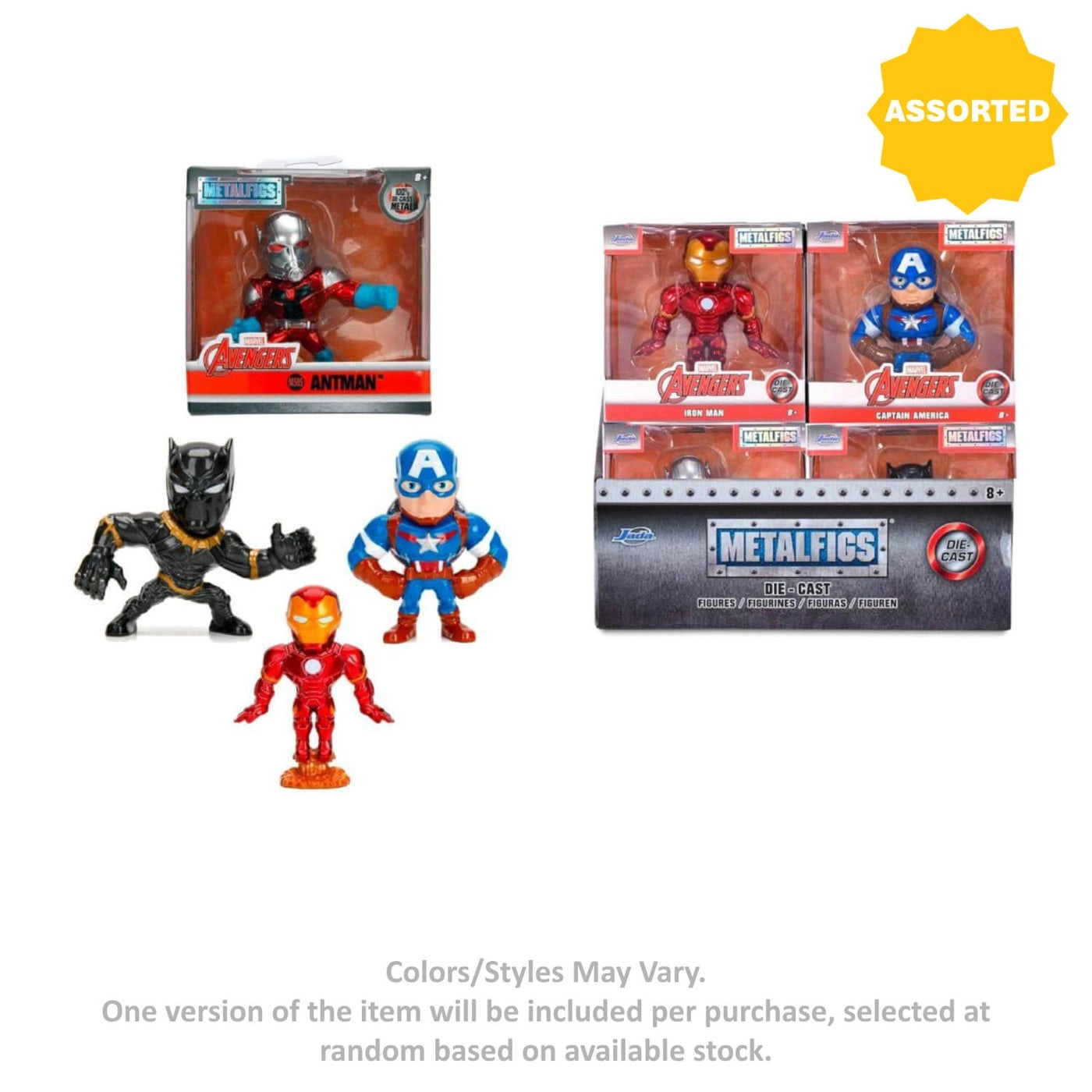 Jada Metalfigs Marvel Avengers Wave 2 (6.35 cm)