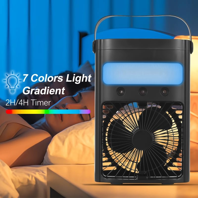 Portable Air Conditioner - 700ml 7-color LED 2H/4H Timer