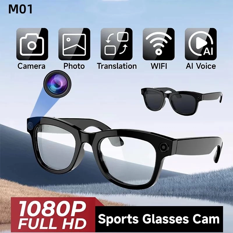 AI Smart Glasses - Real Time Translation Voice Assistant