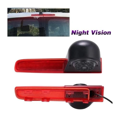 High Brake Light Reversing Camera - Night Vision Wireless 628x586 pixels