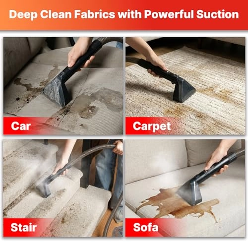 Portable Carpet Cleaner Machine - Steam Cleaning