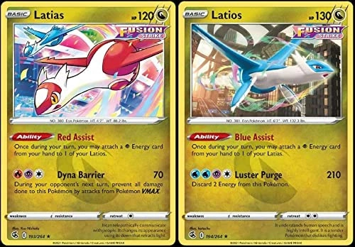 pokemon USA Latias - Fusion Strike + Latios