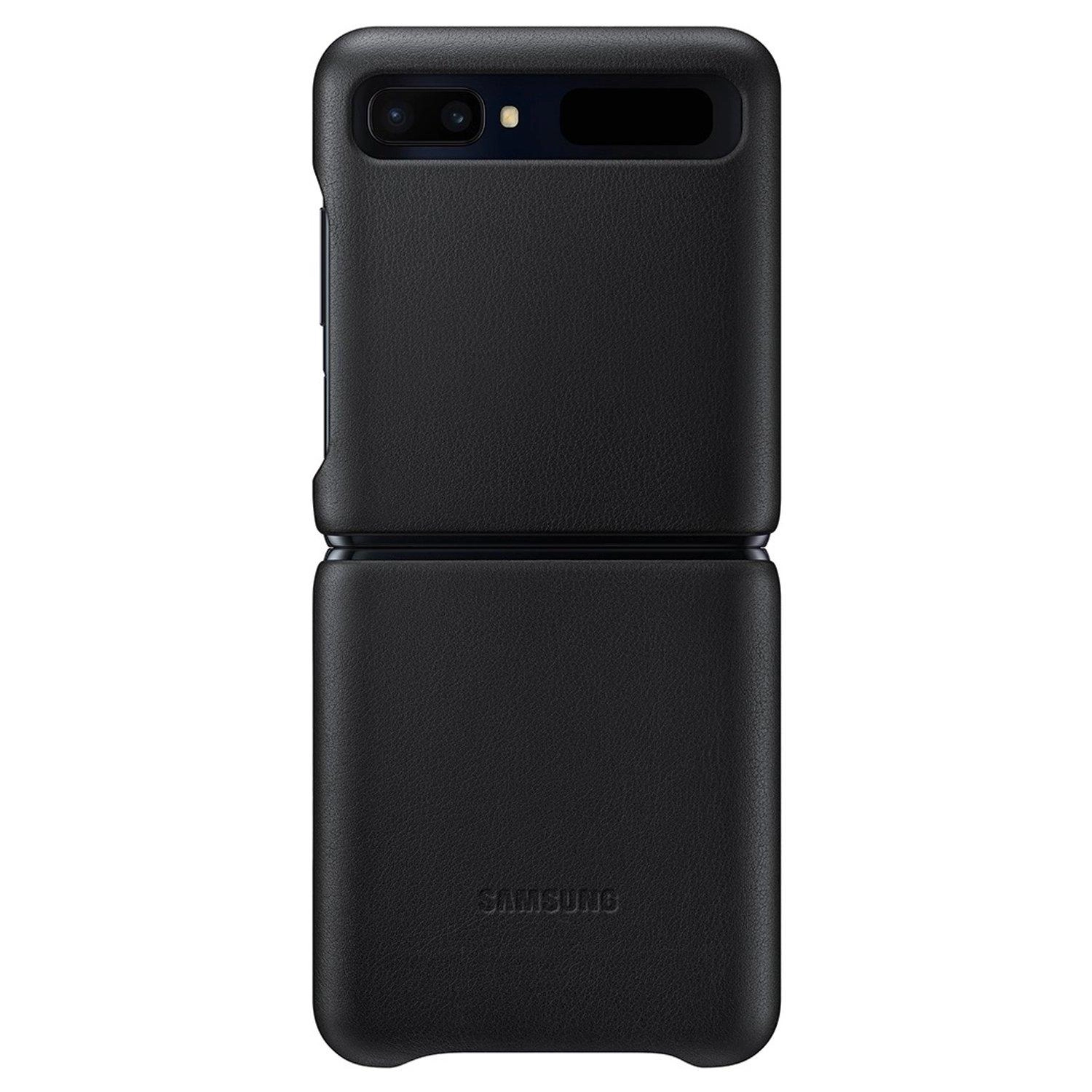 Galaxy Z Flip Leather Cover - Calf Leather