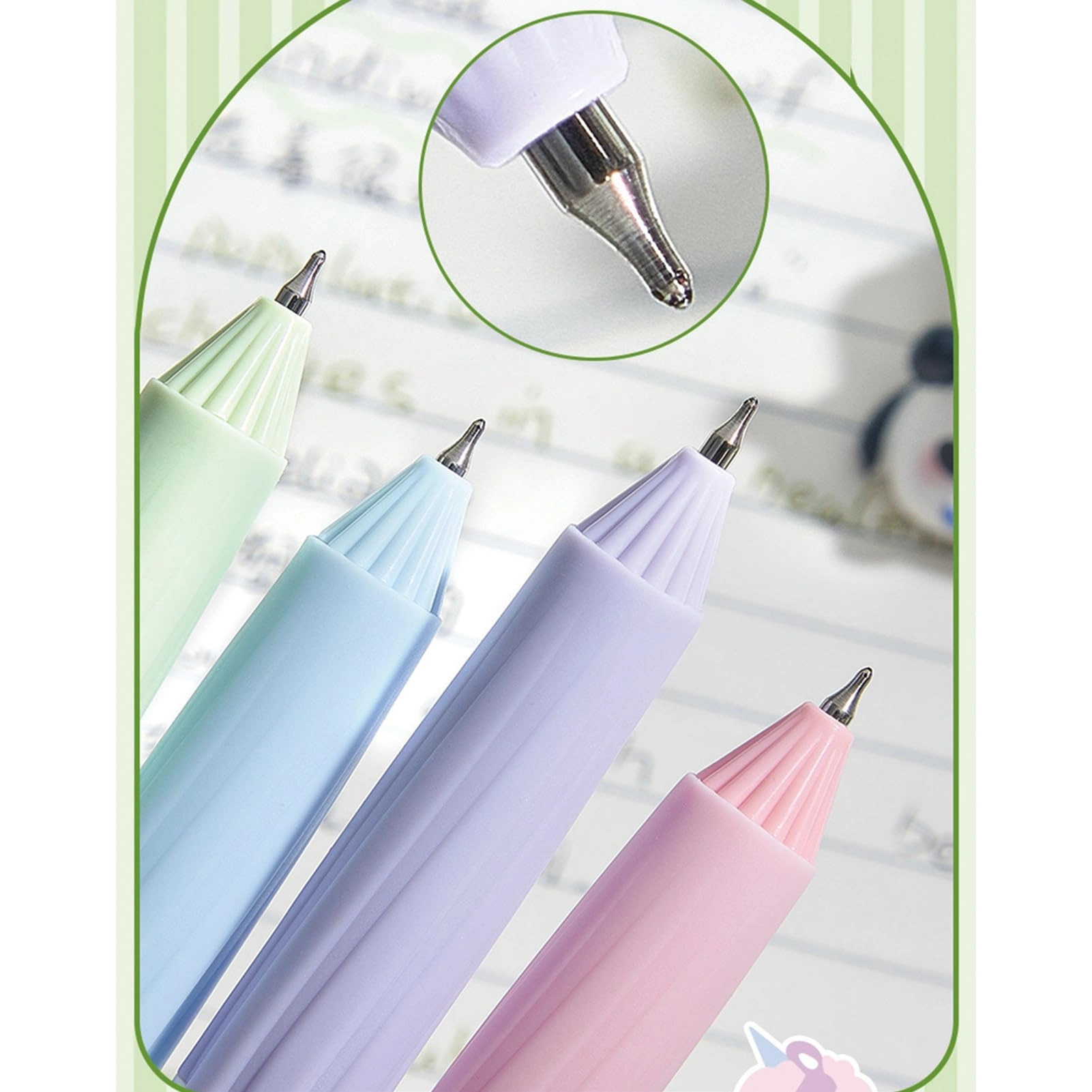 Gel Pens - 4 pieces 0.5mm