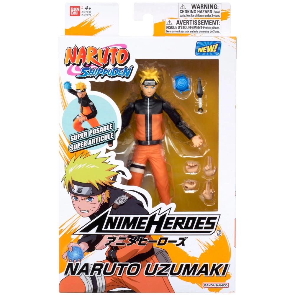 (Renewed) Naruto Uzumaki Action Figure - 4 years & above