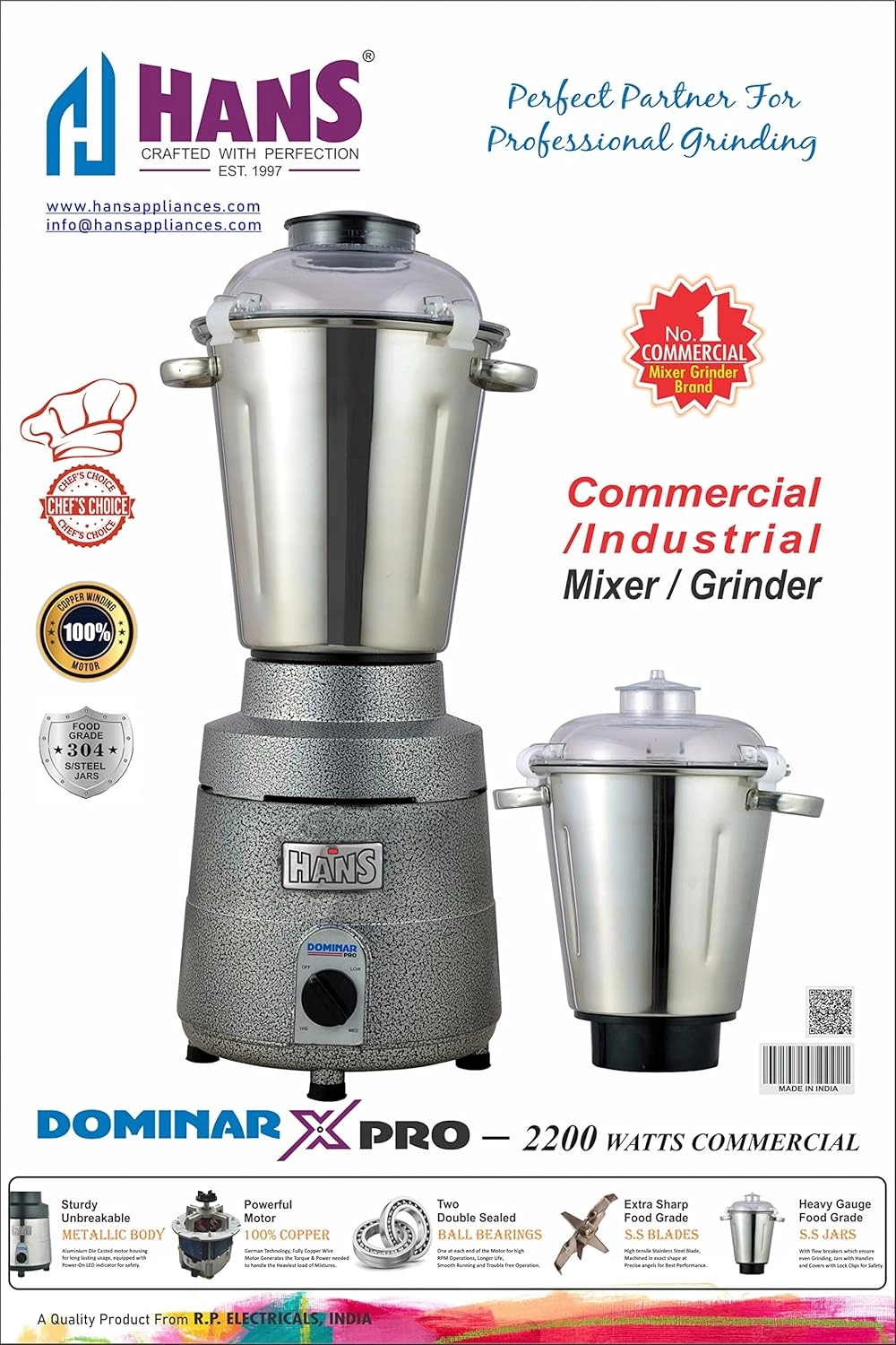 Dominar X Pro - 5 L 2500 Watts