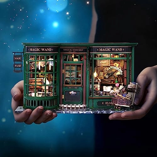 Miniature Wooden Dollhouse Furniture Kit - Creative Room 1:24