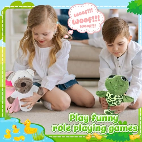 Turtle, Rabbit, Pig, Dog - 25 cm