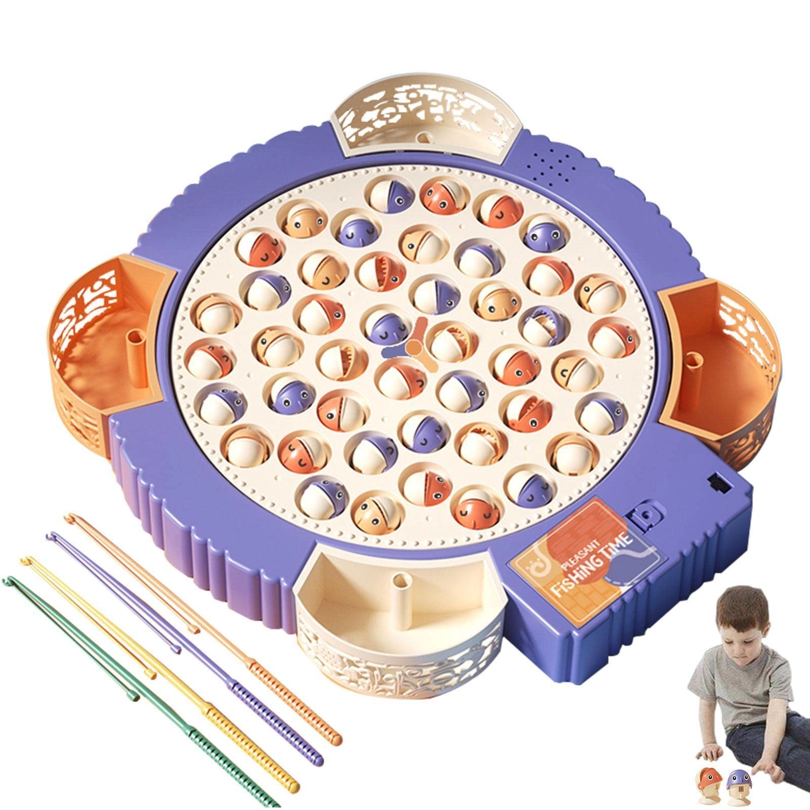 LMXXT Fishing Game - Preschool 45 pieces