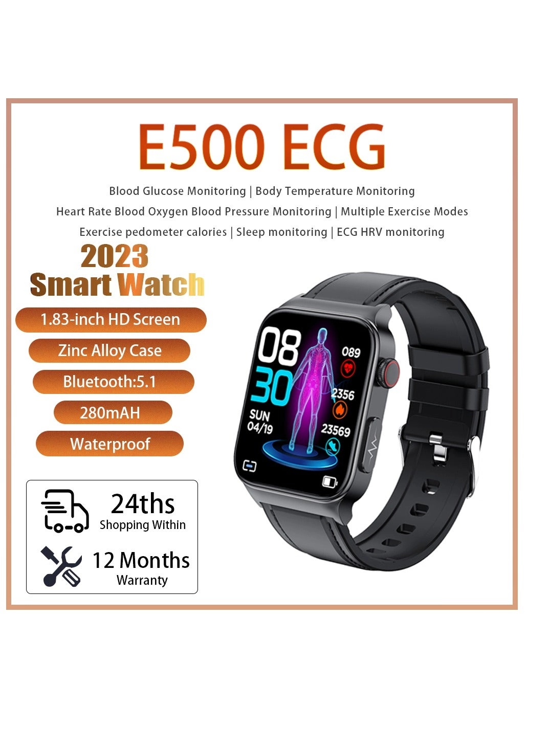 Smart Watch Stainless steel