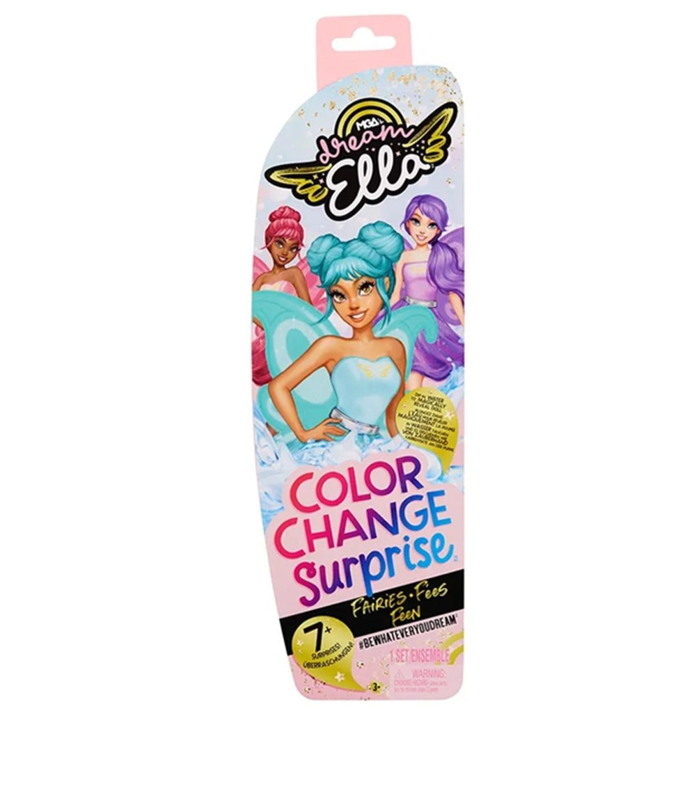 Surprise Fairies Doll - Color Change Teal Ages 3+