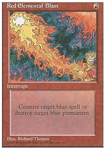 Red Elemental Blast - Fourth Edition