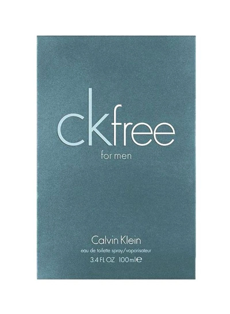 Free Eau de Toilette 100 ml