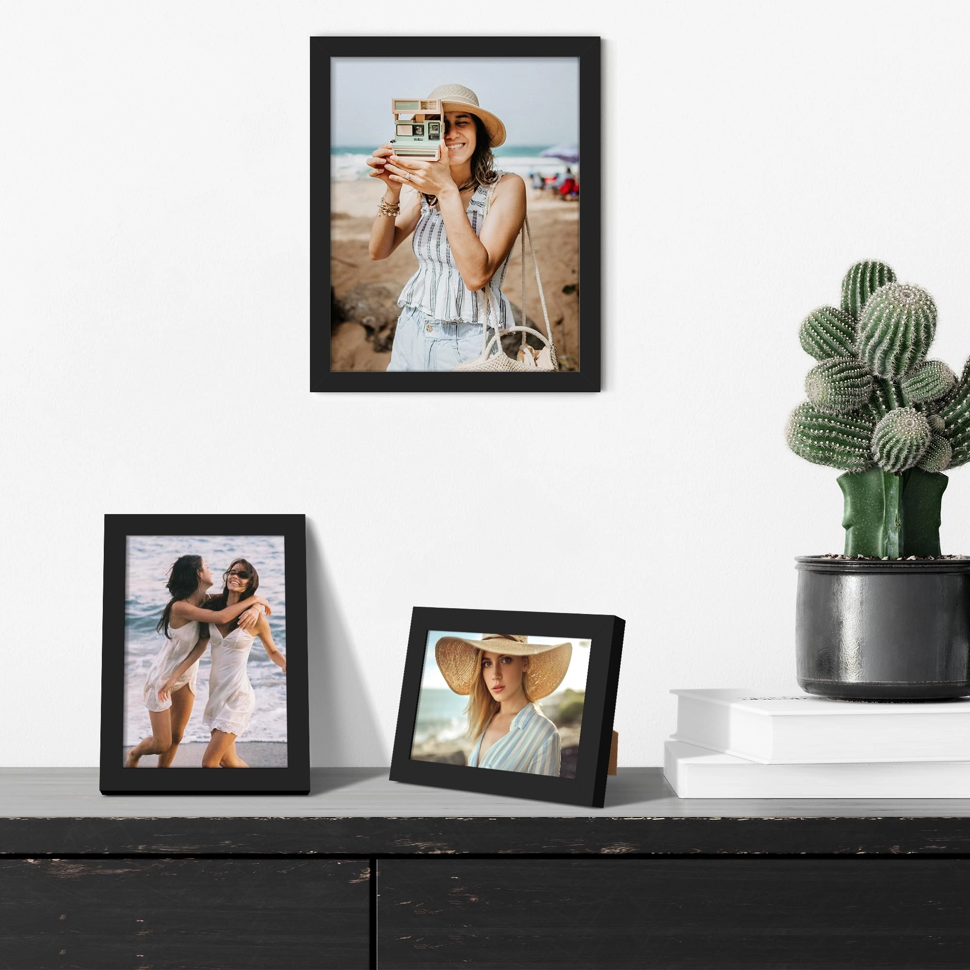 10 Pack Picture Frames - 8x10, 5x7, 4x6