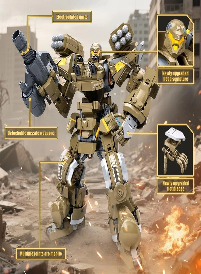 Artillery Mech - City Warrior Justice Hero Soldier 581 pcs
