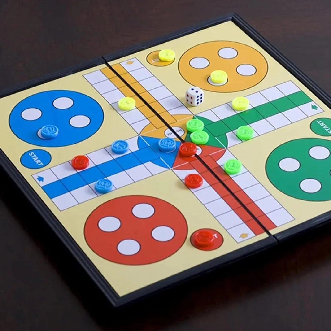 Ludo Travel Game - Compact Lightweight