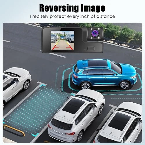 3 Channel Dash Cam - 1080P