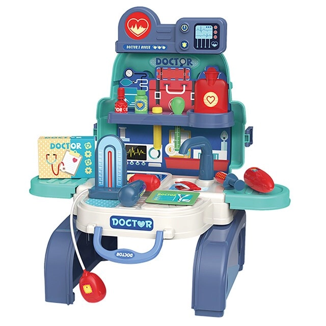 SAM BOX FZE ROLE PLAY DOCTOR/NURSE/CLINIC TOY SET - 23 pcs (025158014648)