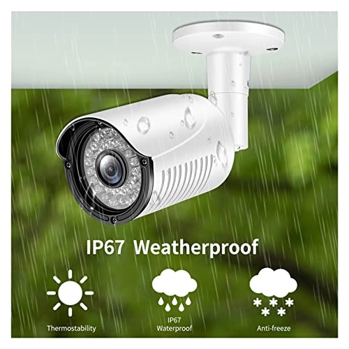 4CH NVR - 4T + 4K 8MP Security Camera - 2