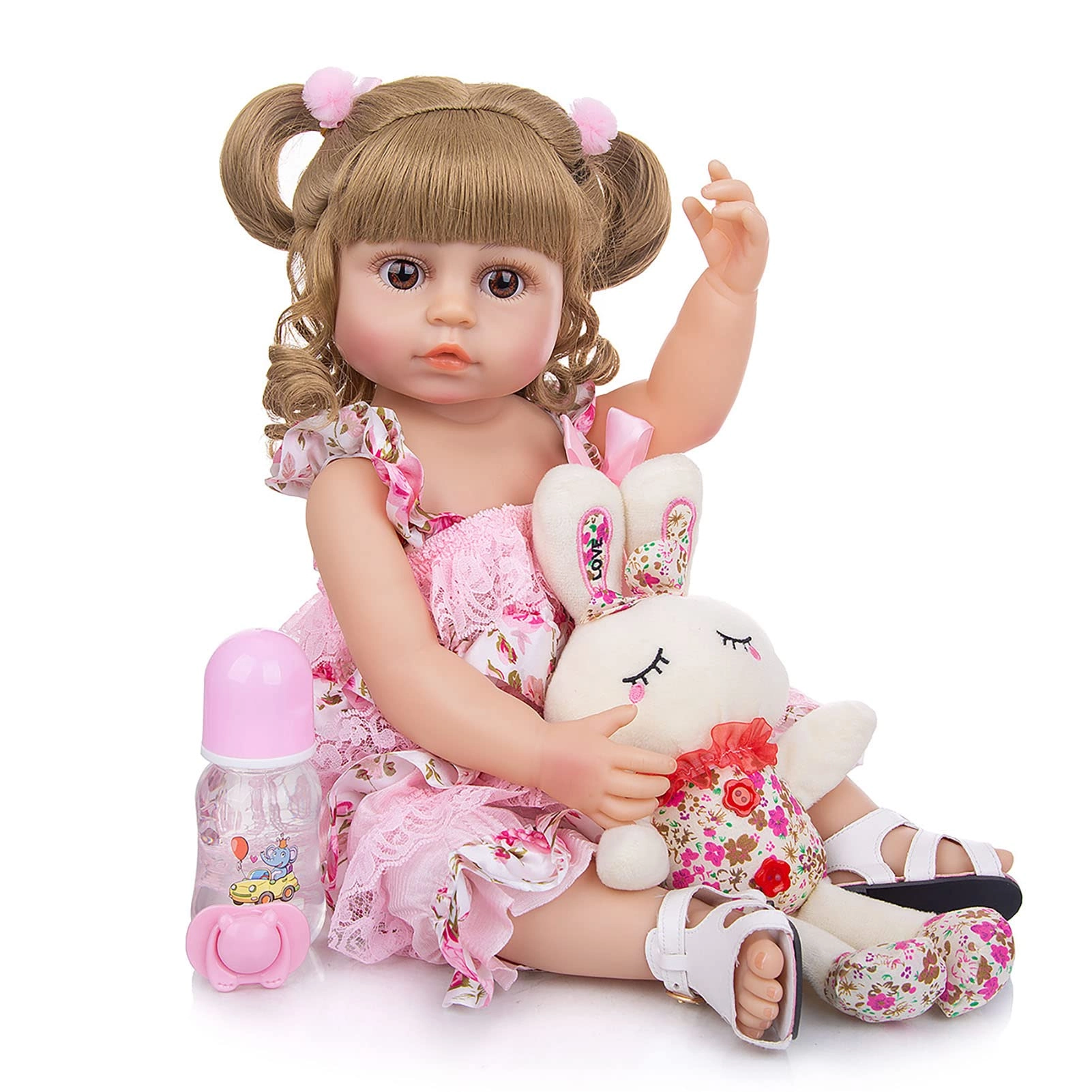 Reborn Baby Doll - 22 Inch Full Vinyl Baby Girl