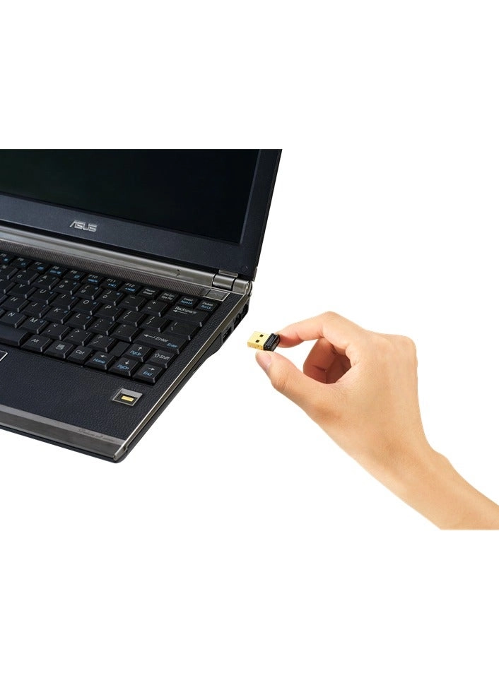 USB N10 Nano Adapter - 2.4GHz USB 2.0 Wi-Fi
