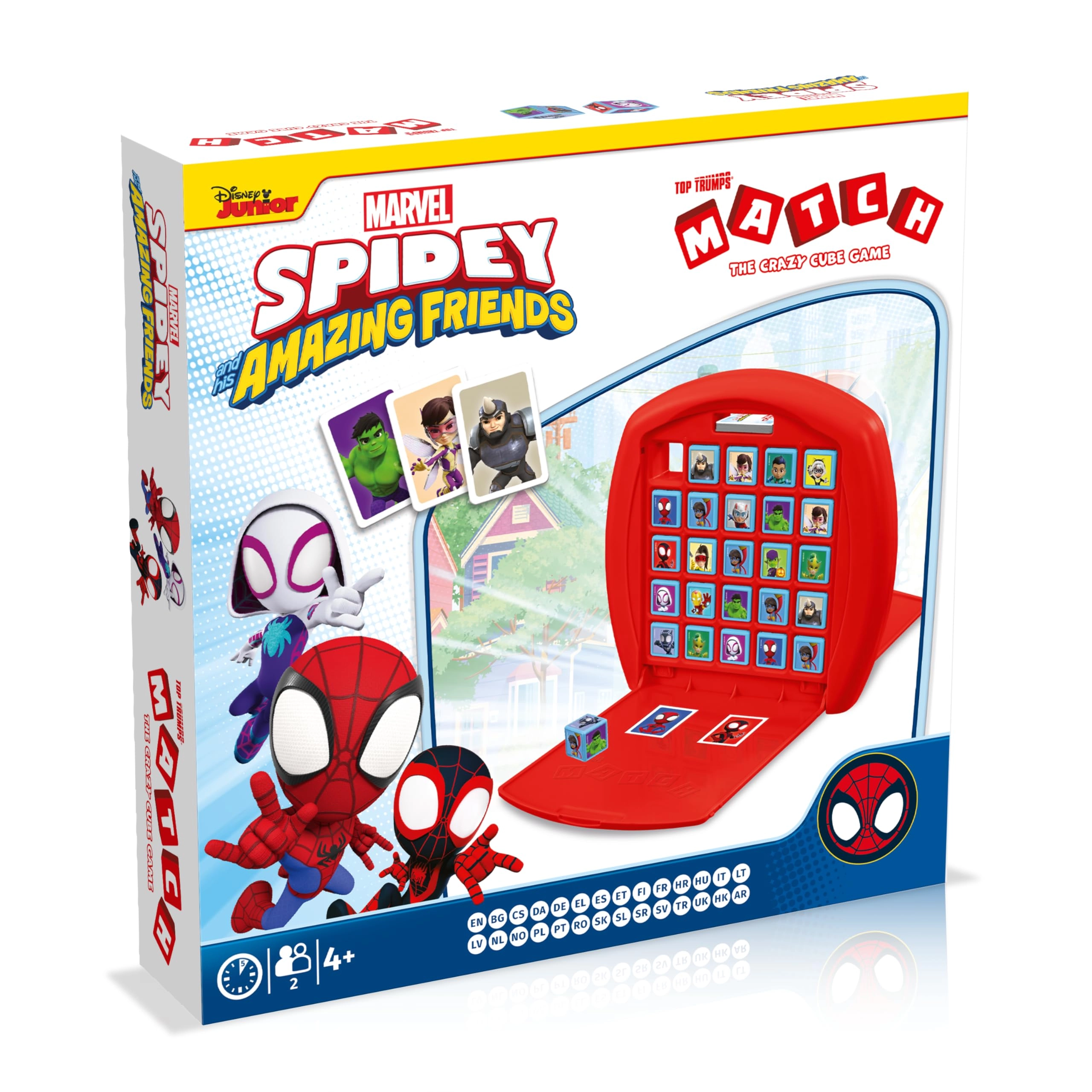 Winning Moves Top Trumps Spidey and Friends Match