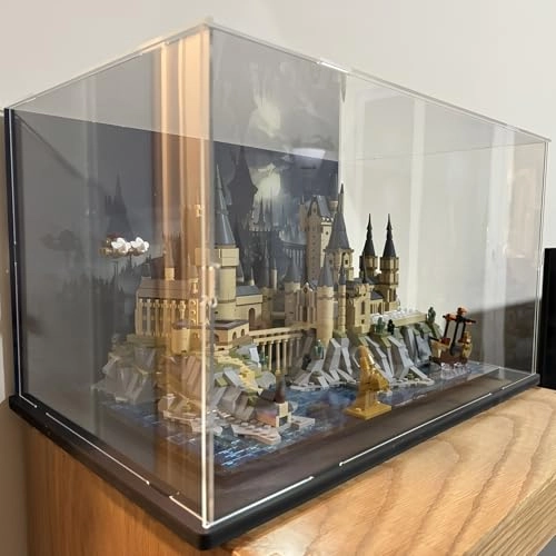 Acrylic Display Case - 1 piece(s) Compatible with Lego Hogwarts Castle 76419, Lego Himeji Castle 21060, Lego Snow White 43242