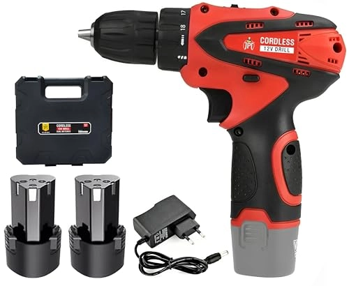 Professional 12V Powerful Cordless Drill - 1.5 Watt-hours
