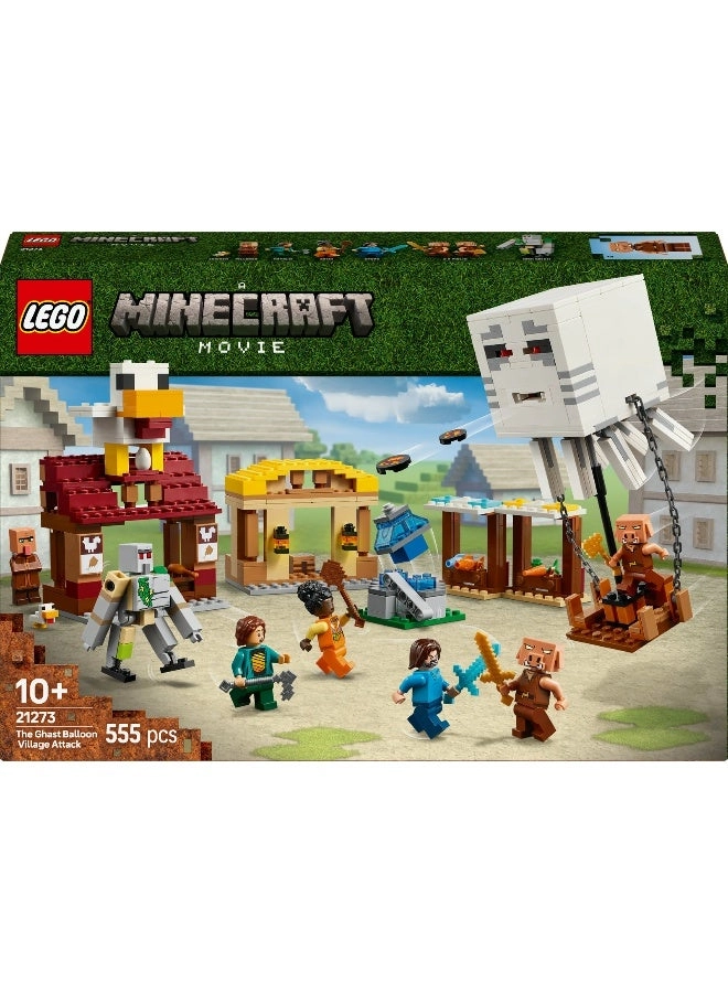 Minecraft The Ghast Balloon Village Attack (21273)