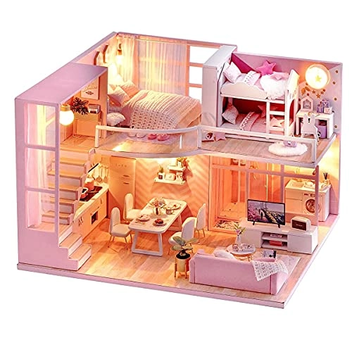 DIY Miniature Dollhouse Kit - Warm Moment 1:24