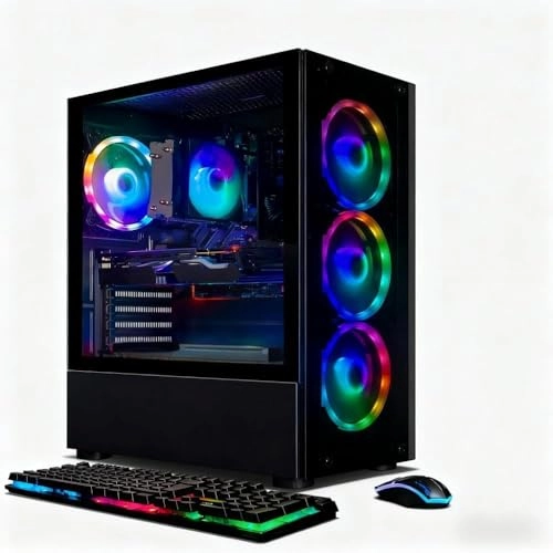 STGAubron Gaming PC Desktop - Ryzen 5 2600 16GB 512GB