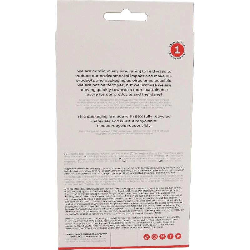 ImpactGlass Toughened Glass Screen Protector for iPhone 13 / iPhone 13 Pro