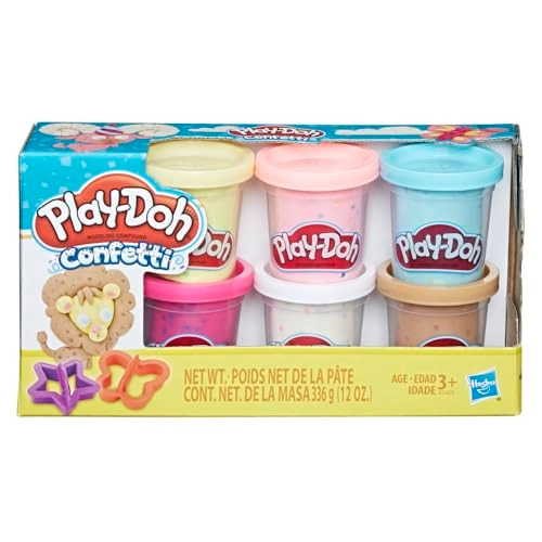 Confetti Clay Compound Collection - 6 pcs 3+ years