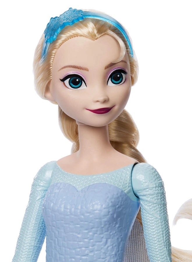 Elsa Fashion Doll - Frozen Spin & Reveal 11 Surprises