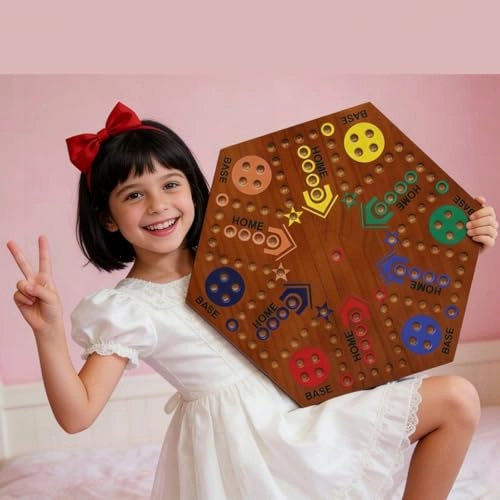 Wahoo - Solid Pine Double Sided - Board Game