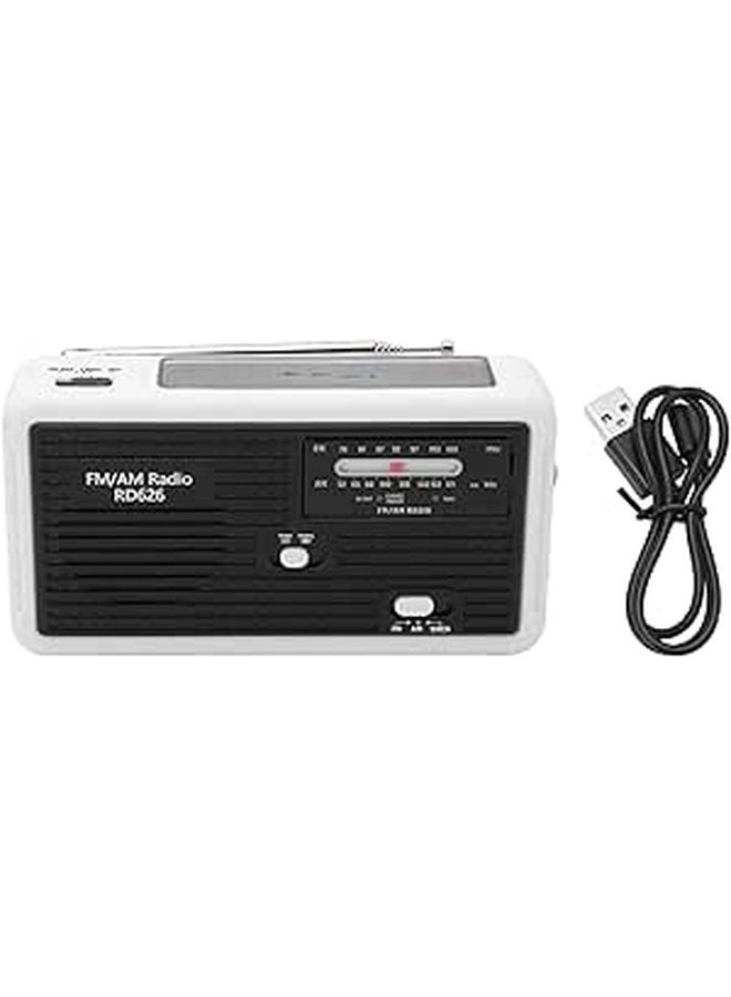 MOTOULAX Emergency Weather Solar Radio - 1000mah