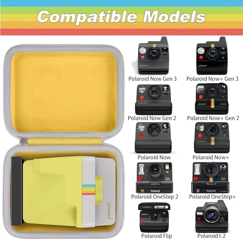 Hard Travel Case - Polaroid I-2, Now+ 2nd Generation I-Type, Originals Now+, OneStep 2, OneStep+ Instant Film Camera