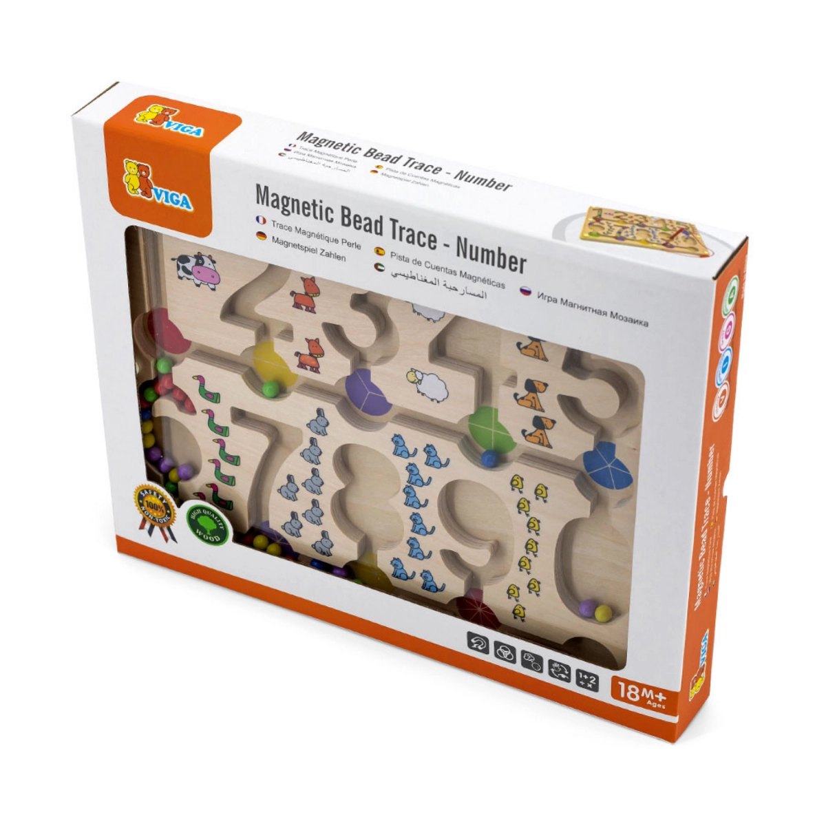 Magnetic Bead Trace - 3 +