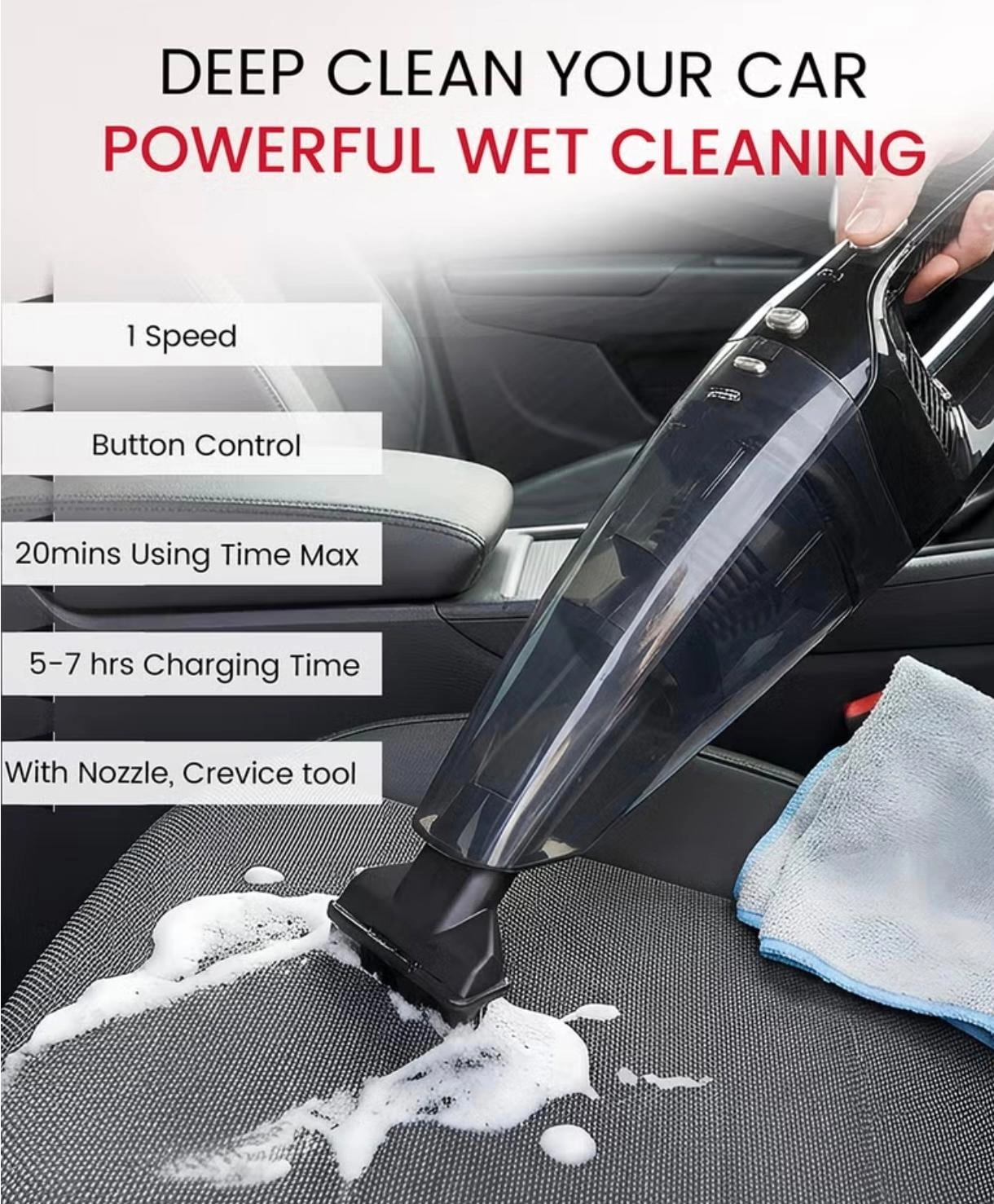 Handheld Cordless Vacuum Cleaner