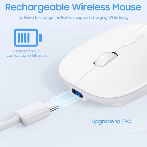 Rechargeable Silent Mouse - Bluetooth
