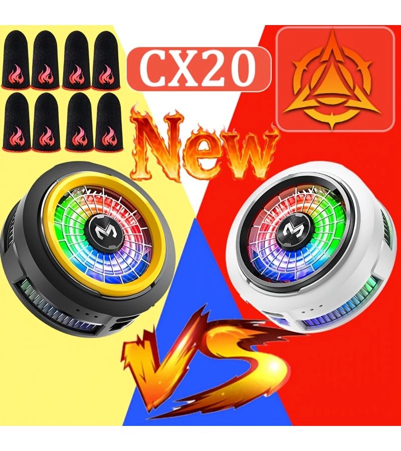 ELTRAZONE MeMo CX20 - Gaming Phone Cooler RGB USB Wired