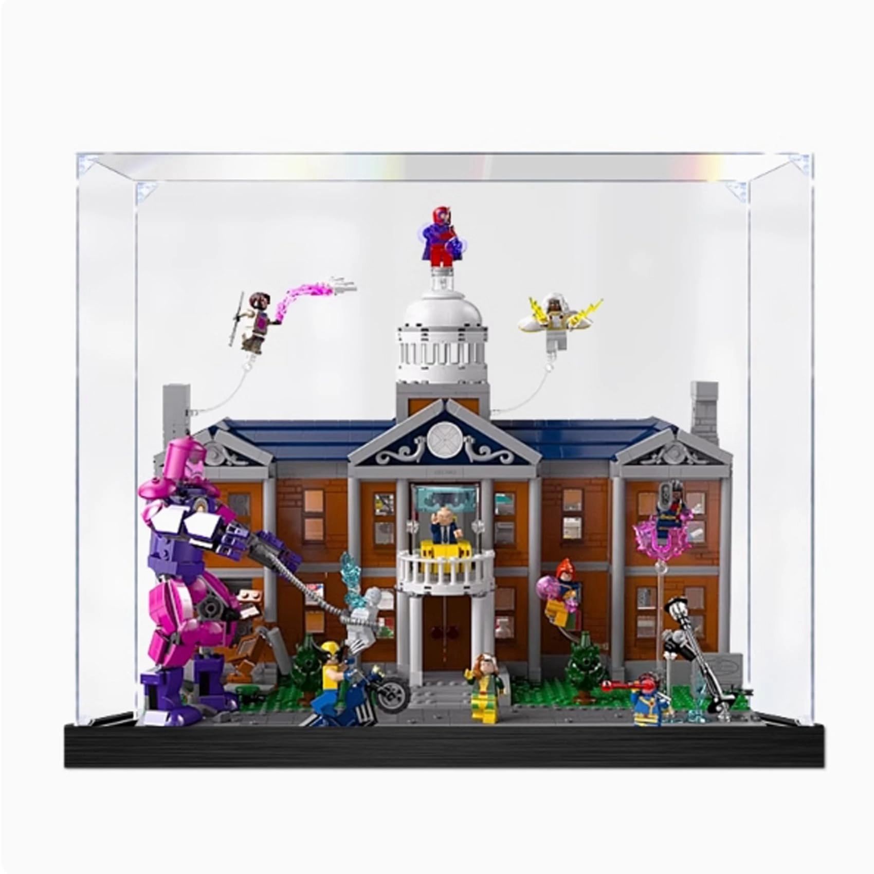 Acrylic Display Box for LEGO X-Men: X-Mansion 76294 - acrylic