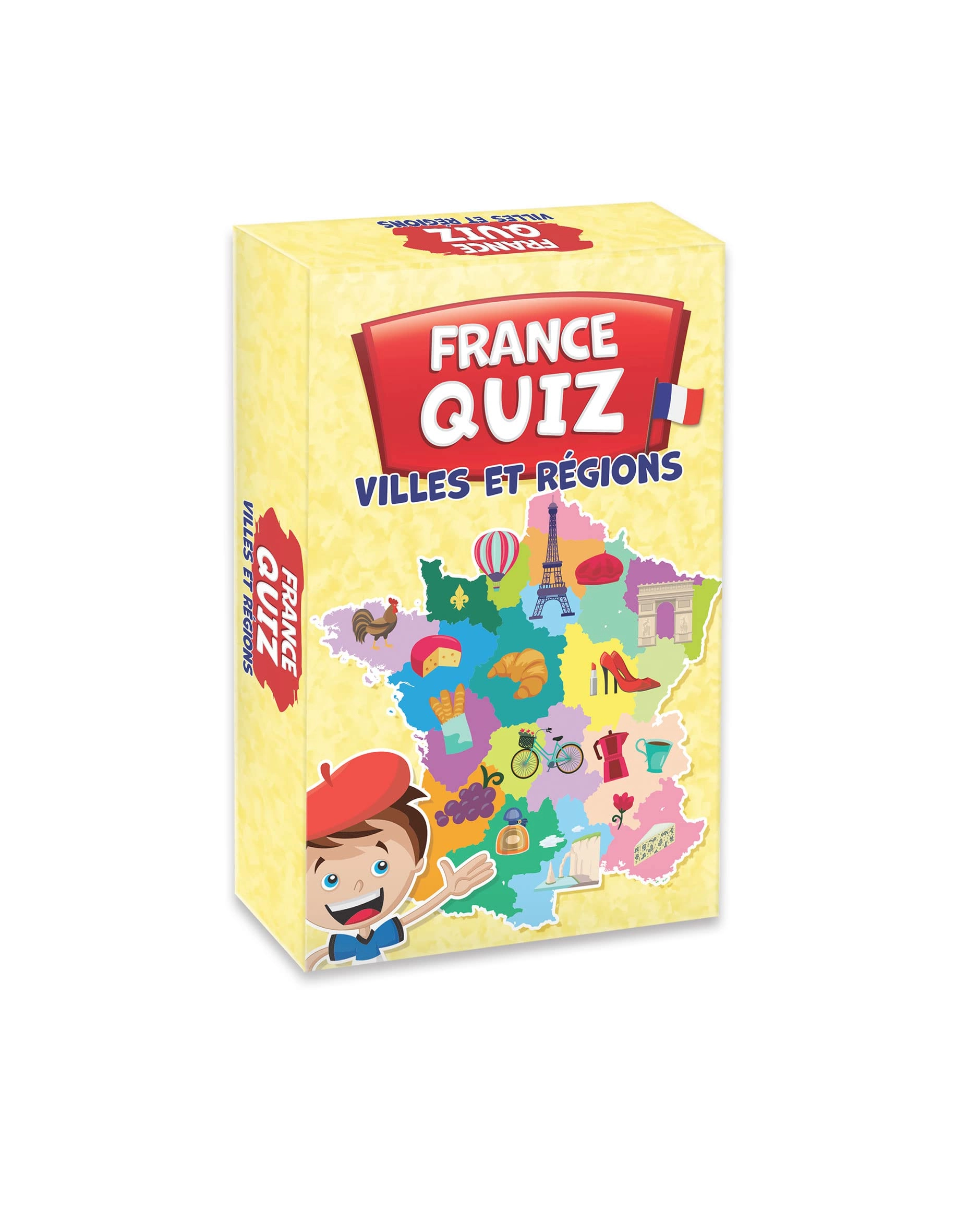 KANGUR Quiz France Cities and Regions - Card Game
