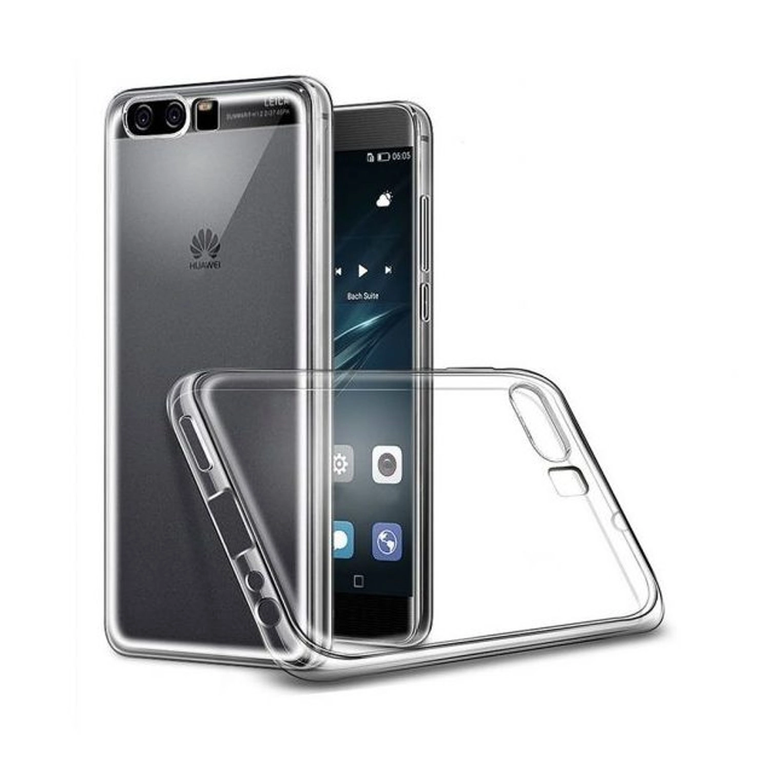 Transparent Clear Back Cover Back Case for Huawei Y7