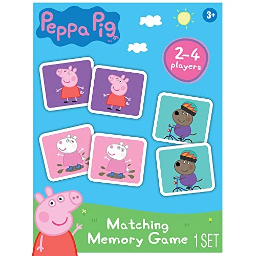 Peppa Pig Memory Matching Card Game - 36 months - 10 years 72 pieces