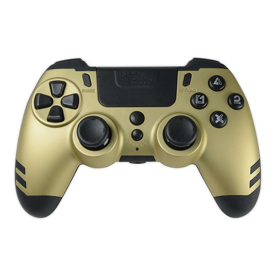 Steelplay PC/PS4/PS3 Slim Pack Wireless Controller Gold