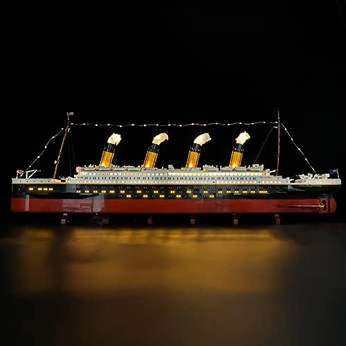 LED Light Kit - Compatible with Lego 10294 RC With Sounds Multicolor