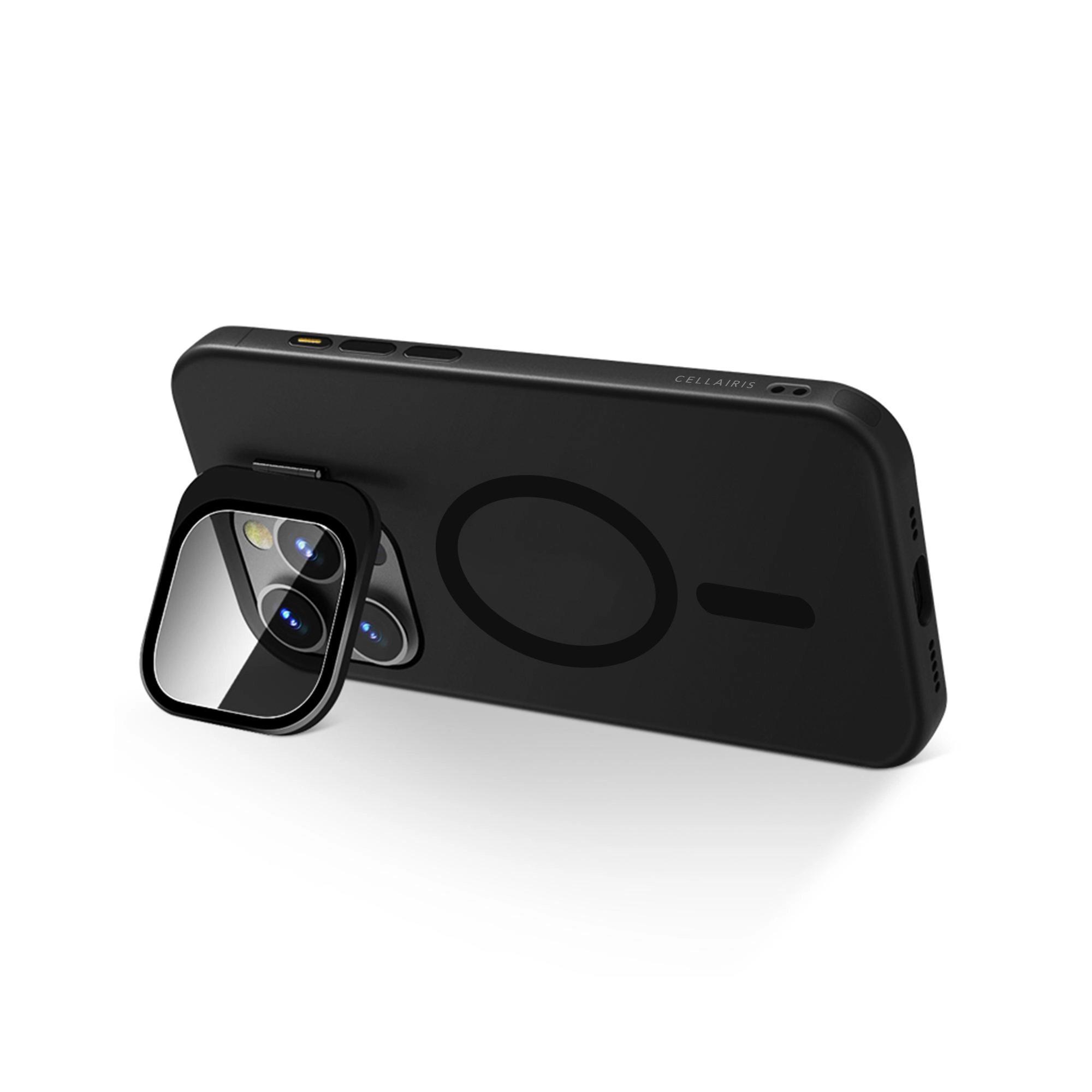 Cellairis Camera Glass Stand Cover Case for iPhone 15 Pro Max