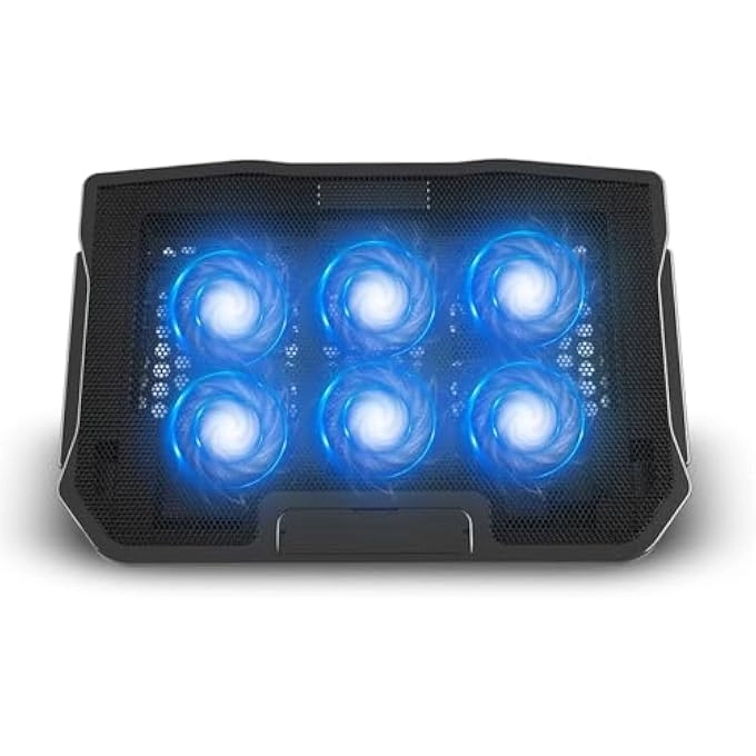 LAPTOP COOLING PAD - 12-17 INCH 6 QUIET FANS